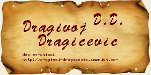 Dragivoj Dragičević vizit kartica